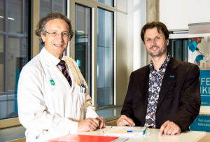 Thomas Pieber (JOANNEUM RESEARCH HEALTH) und Martin Ellmerer